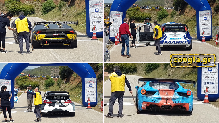 Πώς εκκινούν 4 αγωνιστικά αυτοκίνητα με πάρα πολλά… άλογα